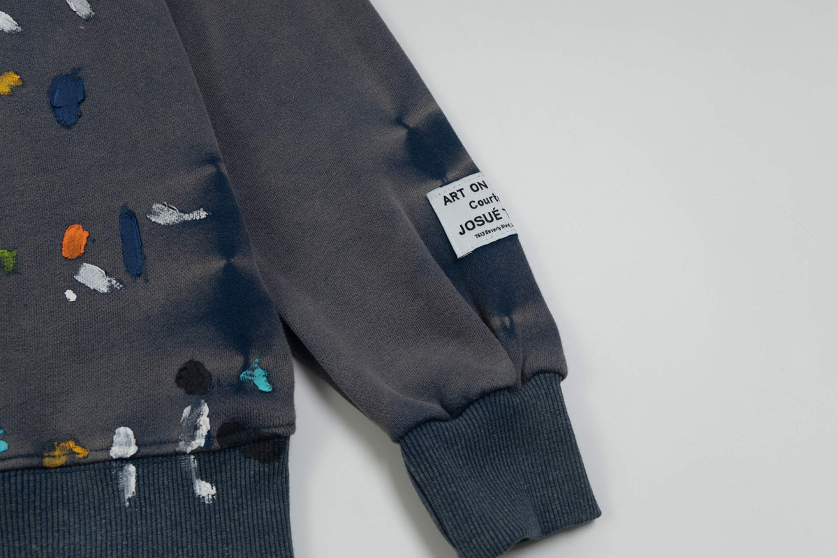 GALLERY DEPT New Hooded Sweatshirt G393-1