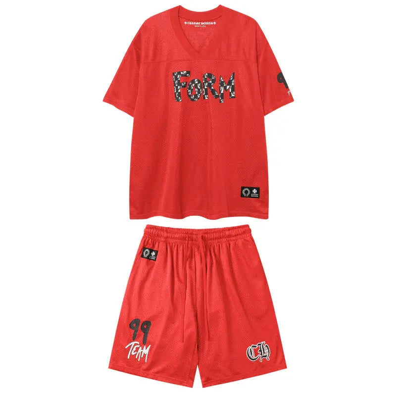 CHROME-HEARTS Matty Boy Mesh Stadium Jersey 9996