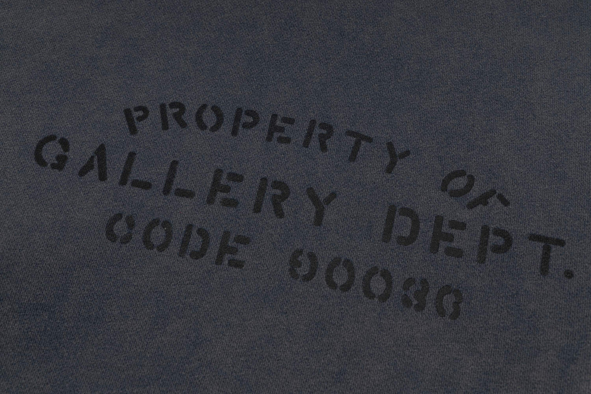 GALLERY DEPT New Hooded Sweatshirt G393-1