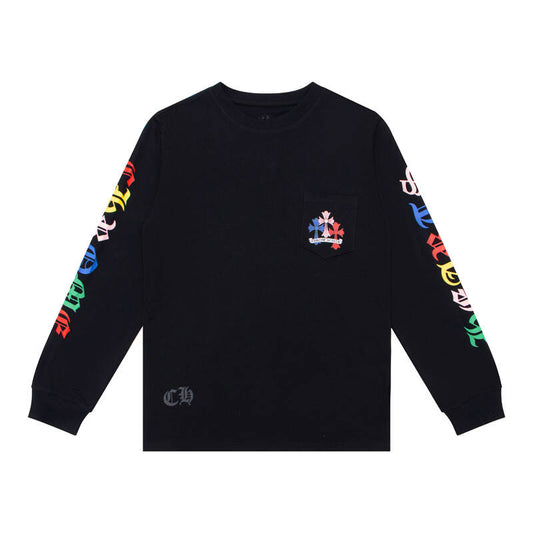 CHROME-HEARTS Men's Long-Sleeve T-shirt Sweatshirt K8003