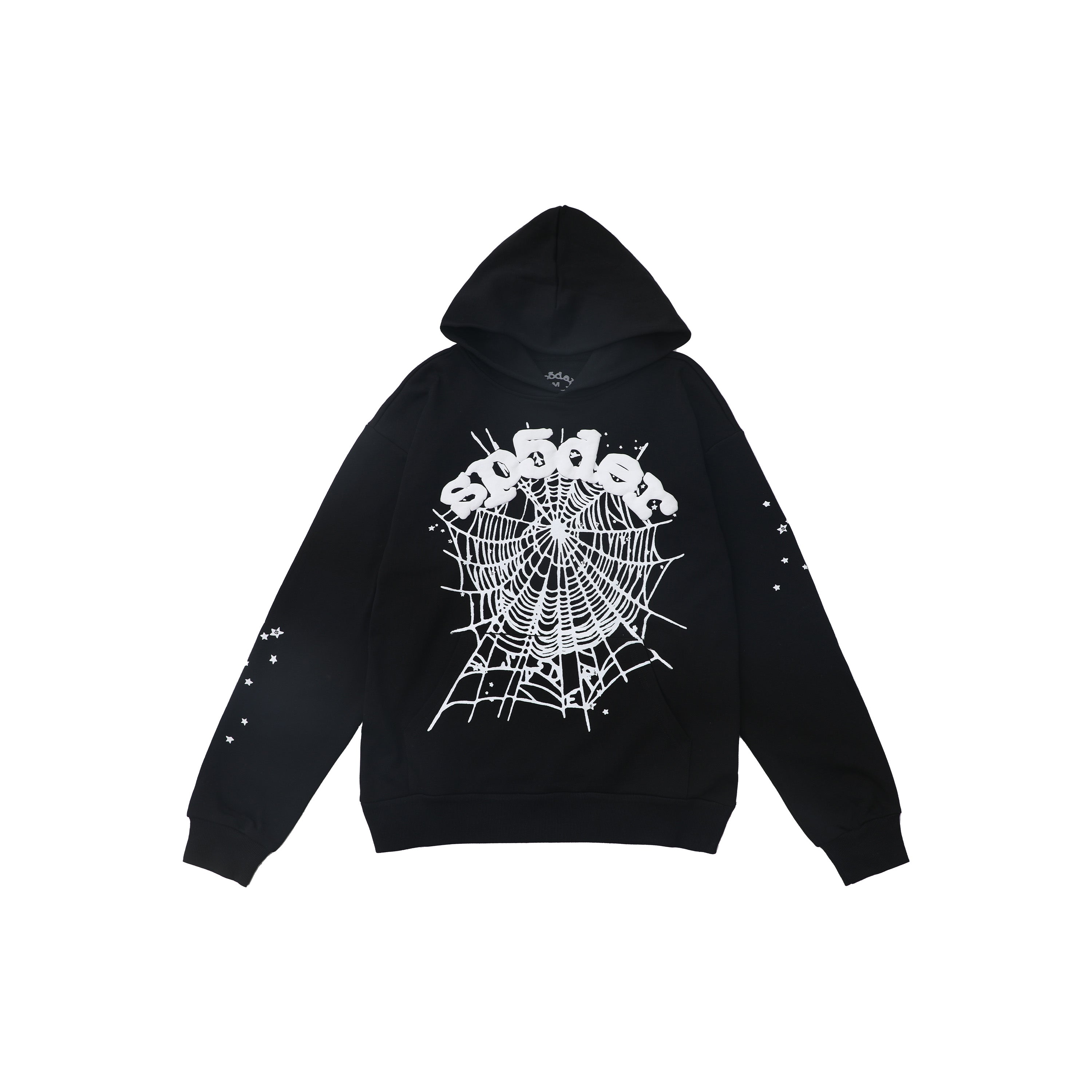 千*眼様 SP5DER Web Print Black Size S SP5DER BLACK OG WEB V2