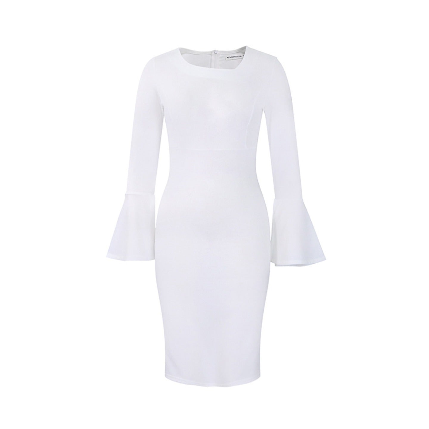 Women Dress Women's Autumn and Winter Sloping Shoulder Dress