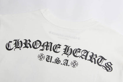 CHROME-HEARTS Men's Long-Sleeve T-shirt Sweatshirt K8005