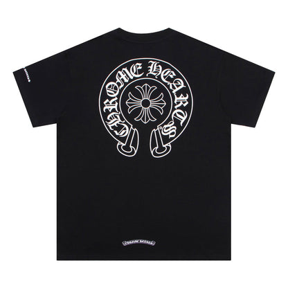 CHROME-HEARTS HorseShoe Logo Pocket T-Shirt K6013