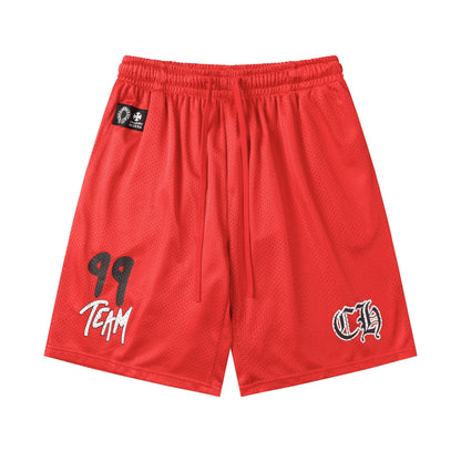 CHROME-HEARTS Matty Boy Mesh Stadium Sports Shorts 9996-2
