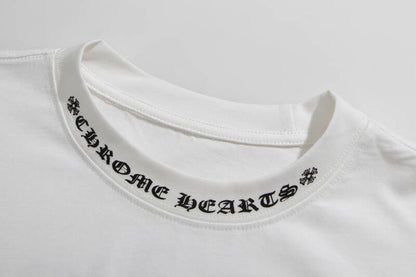 CHROME-HEARTS Men's Long-Sleeve T-shirt Sweatshirt K9010