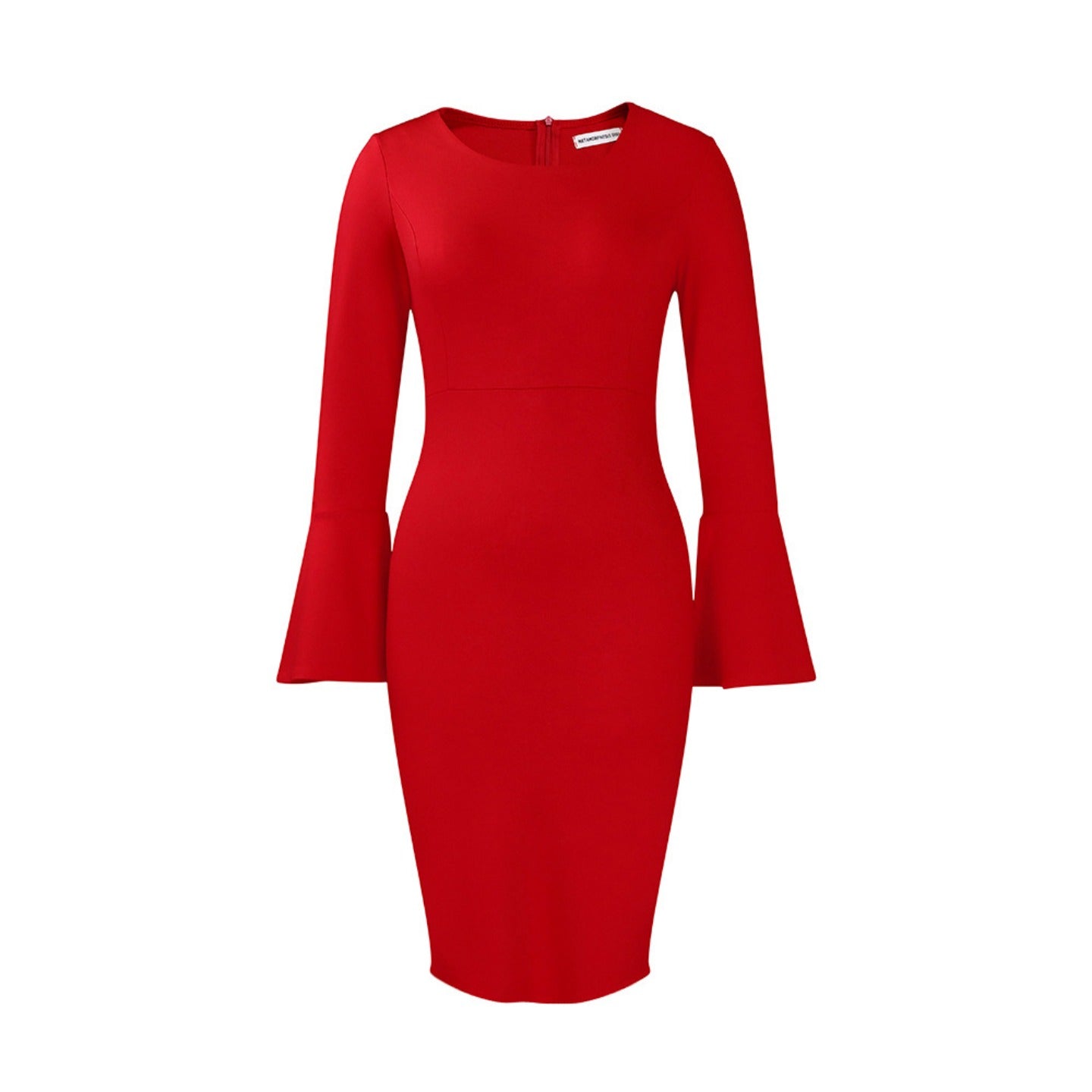 Women Dress Women's Autumn and Winter Sloping Shoulder Dress