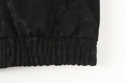 Chrome-Hearts Horseshoe Cross Jacket - Black Street Embroidered Coat 8800